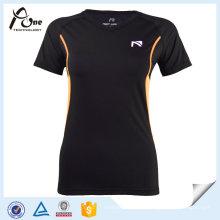 Femmes Nylon Spandex T-Shirt Fitness Porter